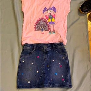 Little Marc Pink Tee Girls